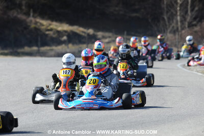 21/02/2010 : 1ère manche du Trophée Vincent Sanchez à Lavelanet (photos Antoine Camblor) 2010 — karting
