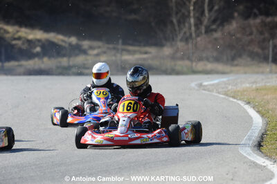 21/02/2010 : 1ère manche du Trophée Vincent Sanchez à Lavelanet (photos Antoine Camblor) 2010 — karting