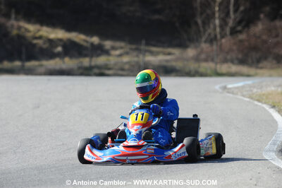 21/02/2010 : 1ère manche du Trophée Vincent Sanchez à Lavelanet (photos Antoine Camblor) 2010 — karting