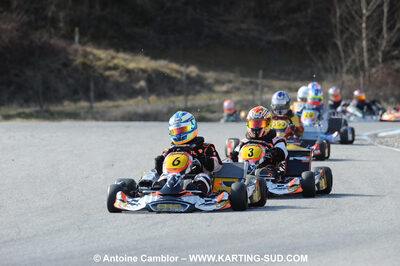 21/02/2010 : 1ère manche du Trophée Vincent Sanchez à Lavelanet (photos Antoine Camblor) 2010 — karting