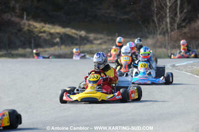 21/02/2010 : 1ère manche du Trophée Vincent Sanchez à Lavelanet (photos Antoine Camblor) 2010 — karting