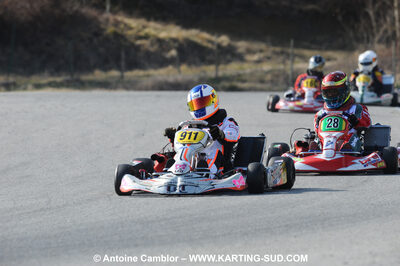 21/02/2010 : 1ère manche du Trophée Vincent Sanchez à Lavelanet (photos Antoine Camblor) 2010 — karting