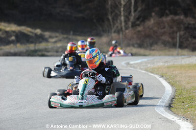 21/02/2010 : 1ère manche du Trophée Vincent Sanchez à Lavelanet (photos Antoine Camblor) 2010 — karting