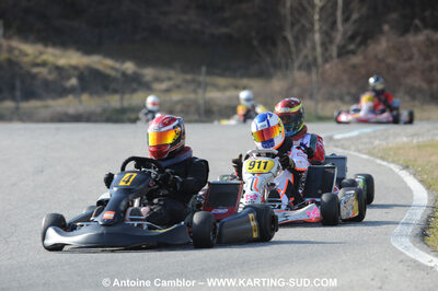 21/02/2010 : 1ère manche du Trophée Vincent Sanchez à Lavelanet (photos Antoine Camblor) 2010 — karting