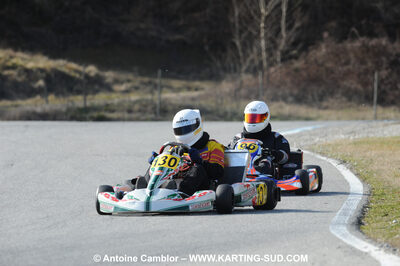 21/02/2010 : 1ère manche du Trophée Vincent Sanchez à Lavelanet (photos Antoine Camblor) 2010 — karting