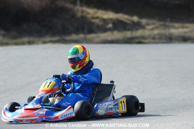 21/02/2010 : 1ère manche du Trophée Vincent Sanchez à Lavelanet (photos Antoine Camblor) 2010 — karting