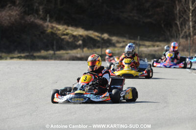 21/02/2010 : 1ère manche du Trophée Vincent Sanchez à Lavelanet (photos Antoine Camblor) 2010 — karting