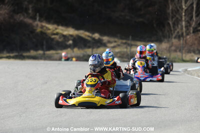 21/02/2010 : 1ère manche du Trophée Vincent Sanchez à Lavelanet (photos Antoine Camblor) 2010 — karting