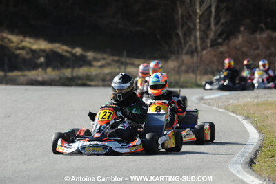 21/02/2010 : 1ère manche du Trophée Vincent Sanchez à Lavelanet (photos Antoine Camblor) 2010 — karting