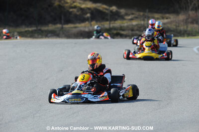 21/02/2010 : 1ère manche du Trophée Vincent Sanchez à Lavelanet (photos Antoine Camblor) 2010 — karting