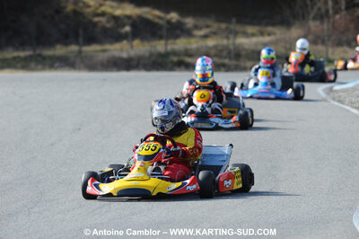 21/02/2010 : 1ère manche du Trophée Vincent Sanchez à Lavelanet (photos Antoine Camblor) 2010 — karting