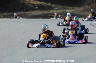 21/02/2010 : 1ère manche du Trophée Vincent Sanchez à Lavelanet (photos Antoine Camblor) 2010 — karting