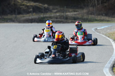 21/02/2010 : 1ère manche du Trophée Vincent Sanchez à Lavelanet (photos Antoine Camblor) 2010 — karting