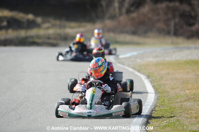 21/02/2010 : 1ère manche du Trophée Vincent Sanchez à Lavelanet (photos Antoine Camblor) 2010 — karting