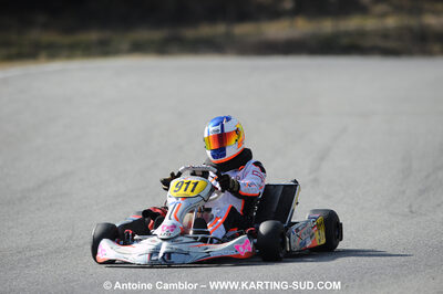 21/02/2010 : 1ère manche du Trophée Vincent Sanchez à Lavelanet (photos Antoine Camblor) 2010 — karting