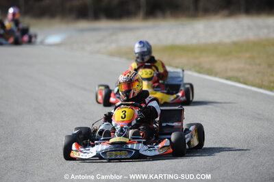 21/02/2010 : 1ère manche du Trophée Vincent Sanchez à Lavelanet (photos Antoine Camblor) 2010 — karting