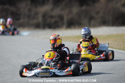 21/02/2010 : 1ère manche du Trophée Vincent Sanchez à Lavelanet (photos Antoine Camblor) 2010 — karting