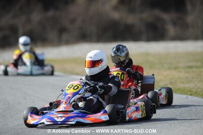 21/02/2010 : 1ère manche du Trophée Vincent Sanchez à Lavelanet (photos Antoine Camblor) 2010 — karting