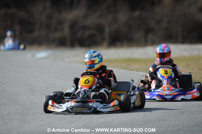 21/02/2010 : 1ère manche du Trophée Vincent Sanchez à Lavelanet (photos Antoine Camblor) 2010 — karting