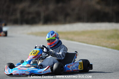21/02/2010 : 1ère manche du Trophée Vincent Sanchez à Lavelanet (photos Antoine Camblor) 2010 — karting