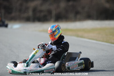 21/02/2010 : 1ère manche du Trophée Vincent Sanchez à Lavelanet (photos Antoine Camblor) 2010 — karting