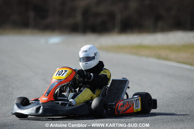 21/02/2010 : 1ère manche du Trophée Vincent Sanchez à Lavelanet (photos Antoine Camblor) 2010 — karting