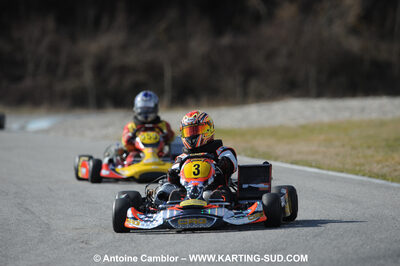 21/02/2010 : 1ère manche du Trophée Vincent Sanchez à Lavelanet (photos Antoine Camblor) 2010 — karting