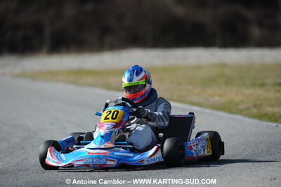 21/02/2010 : 1ère manche du Trophée Vincent Sanchez à Lavelanet (photos Antoine Camblor) 2010 — karting