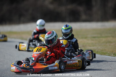 21/02/2010 : 1ère manche du Trophée Vincent Sanchez à Lavelanet (photos Antoine Camblor) 2010 — karting