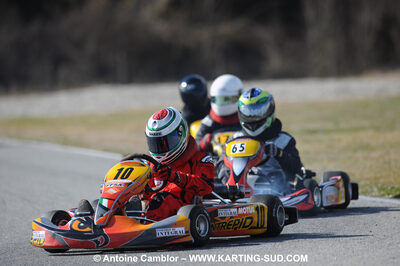 21/02/2010 : 1ère manche du Trophée Vincent Sanchez à Lavelanet (photos Antoine Camblor) 2010 — karting