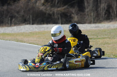 21/02/2010 : 1ère manche du Trophée Vincent Sanchez à Lavelanet (photos Antoine Camblor) 2010 — karting