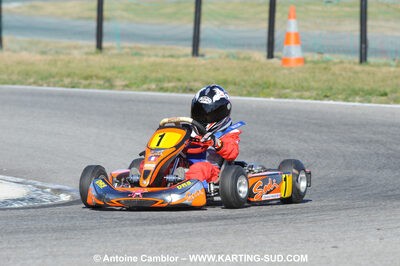 21/02/2010 : 1ère manche du Trophée Vincent Sanchez à Lavelanet (photos Antoine Camblor) 2010 — karting