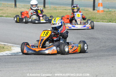 21/02/2010 : 1ère manche du Trophée Vincent Sanchez à Lavelanet (photos Antoine Camblor) 2010 — karting