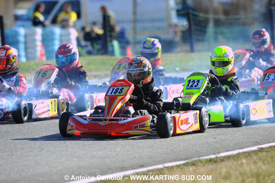 21/02/2010 : 1ère manche du Trophée Vincent Sanchez à Lavelanet (photos Antoine Camblor) 2010 — karting