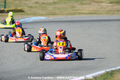 21/02/2010 : 1ère manche du Trophée Vincent Sanchez à Lavelanet (photos Antoine Camblor) 2010 — karting