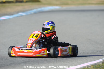 21/02/2010 : 1ère manche du Trophée Vincent Sanchez à Lavelanet (photos Antoine Camblor) 2010 — karting