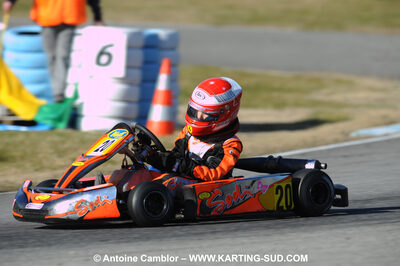 21/02/2010 : 1ère manche du Trophée Vincent Sanchez à Lavelanet (photos Antoine Camblor) 2010 — karting