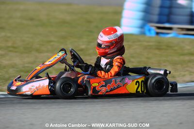 21/02/2010 : 1ère manche du Trophée Vincent Sanchez à Lavelanet (photos Antoine Camblor) 2010 — karting