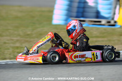21/02/2010 : 1ère manche du Trophée Vincent Sanchez à Lavelanet (photos Antoine Camblor) 2010 — karting