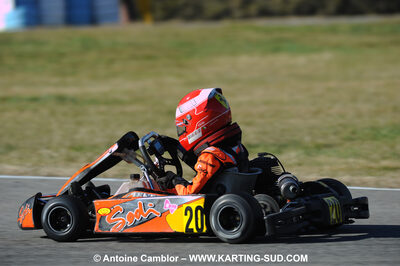 21/02/2010 : 1ère manche du Trophée Vincent Sanchez à Lavelanet (photos Antoine Camblor) 2010 — karting