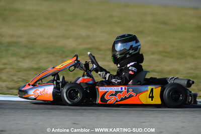 21/02/2010 : 1ère manche du Trophée Vincent Sanchez à Lavelanet (photos Antoine Camblor) 2010 — karting