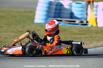 21/02/2010 : 1ère manche du Trophée Vincent Sanchez à Lavelanet (photos Antoine Camblor) 2010 — karting