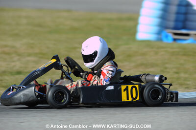 21/02/2010 : 1ère manche du Trophée Vincent Sanchez à Lavelanet (photos Antoine Camblor) 2010 — karting