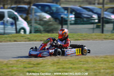 21/02/2010 : 1ère manche du Trophée Vincent Sanchez à Lavelanet (photos Antoine Camblor) 2010 — karting