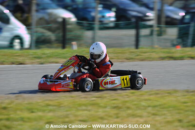 21/02/2010 : 1ère manche du Trophée Vincent Sanchez à Lavelanet (photos Antoine Camblor) 2010 — karting