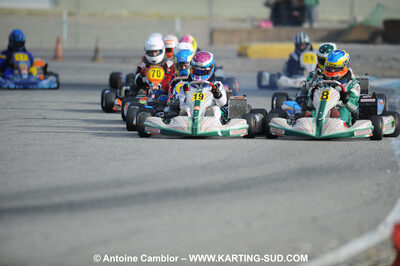 21/02/2010 : 1ère manche du Trophée Vincent Sanchez à Lavelanet (photos Antoine Camblor) 2010 — karting