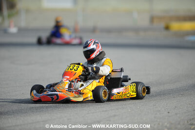 21/02/2010 : 1ère manche du Trophée Vincent Sanchez à Lavelanet (photos Antoine Camblor) 2010 — karting