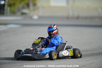 21/02/2010 : 1ère manche du Trophée Vincent Sanchez à Lavelanet (photos Antoine Camblor) 2010 — karting