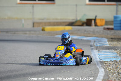 21/02/2010 : 1ère manche du Trophée Vincent Sanchez à Lavelanet (photos Antoine Camblor) 2010 — karting