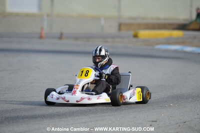 21/02/2010 : 1ère manche du Trophée Vincent Sanchez à Lavelanet (photos Antoine Camblor) 2010 — karting